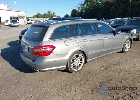 2013 Mercedes-Benz E 350 4Matic из США, поврежденный, VIN WDDHH8JB7DA723800